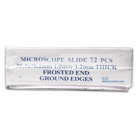 microscope slide, สไลด์ฝ้า